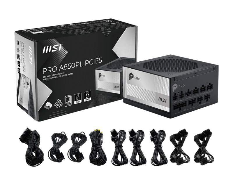 MSI PRO A850PL PCIE5