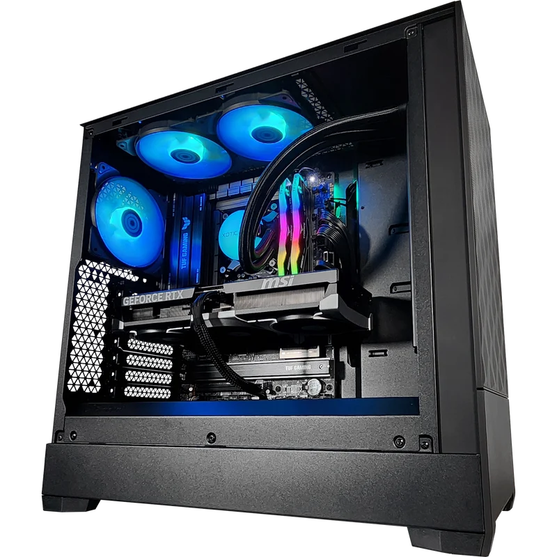 XOTIC PC Pop Air Extreme Gaming PC, Intel Core Ultra 5 245K, NVIDIA GeForce RTX 5070 Ti, 32GB DDR5, 2TB NVMe SSD