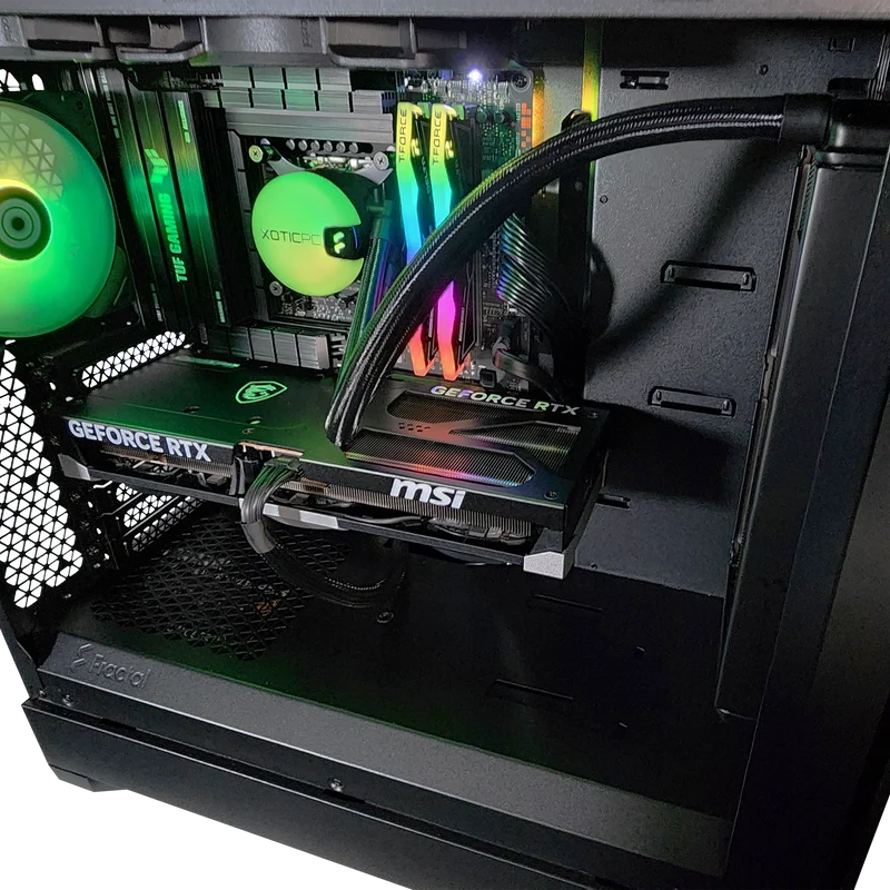 XOTIC PC Pop Air Extreme Gaming PC, Intel Core Ultra 5 245K, NVIDIA GeForce RTX 5070 Ti, 32GB DDR5, 2TB NVMe SSD