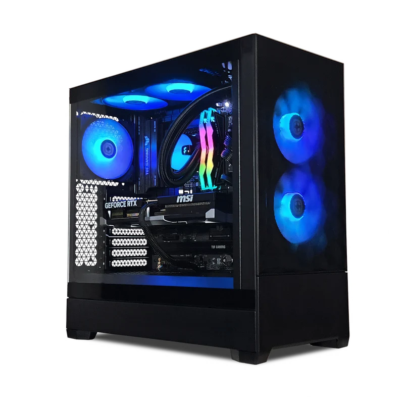 XOTIC PC Pop Air Extreme Gaming PC, Intel Core Ultra 5 245K, NVIDIA GeForce RTX 5070 Ti, 32GB DDR5, 2TB NVMe SSD