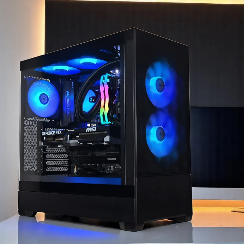 XOTIC PC Pop Air Extreme Gaming PC, Intel Core Ultra 5 245K, NVIDIA GeForce RTX 5070 Ti, 32GB DDR5, 2TB NVMe SSD