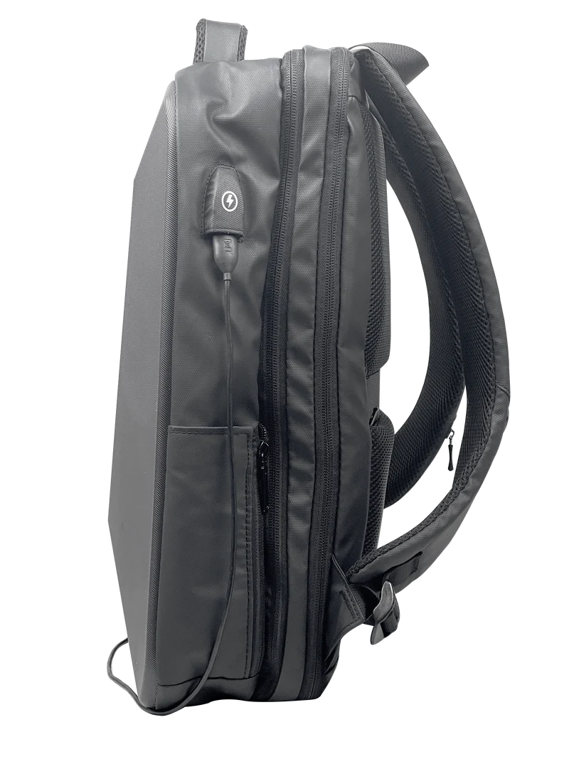 XOTIC PC Black Hardshell Anti Theft Waterproof Backpack
