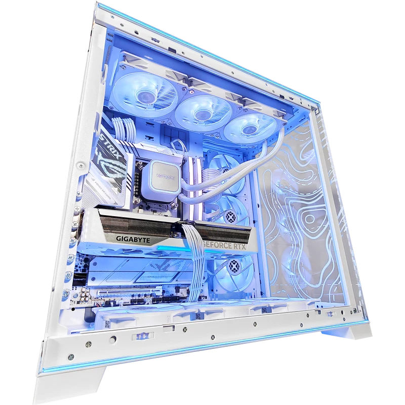 EVO O11D Topography Light Gaming PC Drop