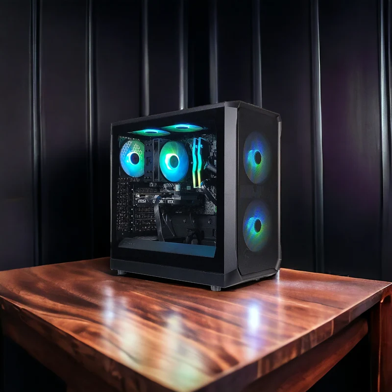 XOTIC PC Focus Premier Optimized Gaming PC, Intel Core i5 14600K, NVIDIA GeForce RTX 5060, 16GB RAM, 1TB SSD