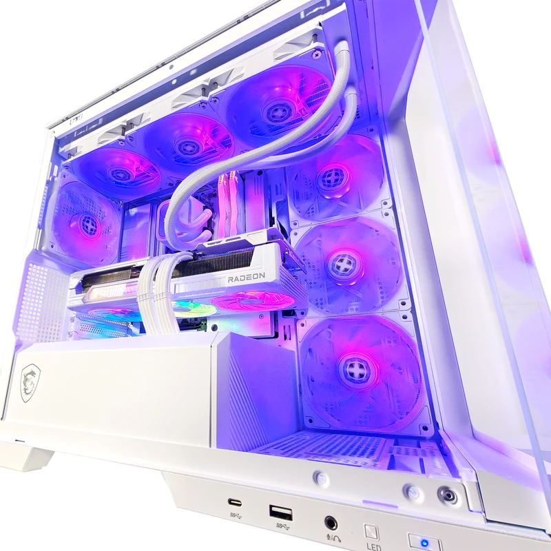 XOTIC PC GTA High FPS 1440P Gaming PC, AMD Ryzen 7 7800X3D, Radeon RX 9070 XT, 32GB DDR5, 2TB SSD