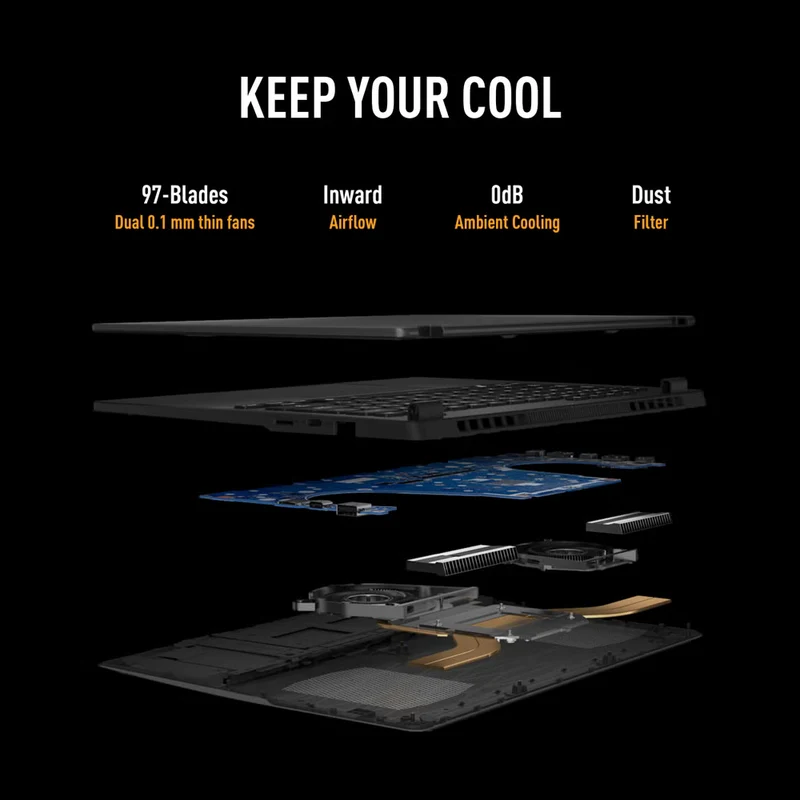 ASUS TUF Gaming A14 FA401EA-DS96 Gaming Laptop, 14" QHD+ 165Hz Display, AMD Ryzen AI MAX+ 392, AMD Radeon 8060S Graphics, 32GB RAM, 1TB SSD