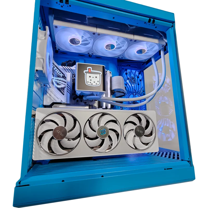 XOTIC PC Y70 Boba Blueberry Milk Extreme Gaming PC, Intel Core Ultra 7 265K 3.9GHz, NVIDIA GeForce RTX 5070, 32GB DDR5, 2TB SSD