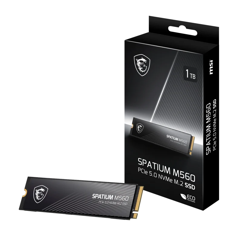 MSI SPATIUM M560 PCIe 5.0 NVMe M.2 1TB