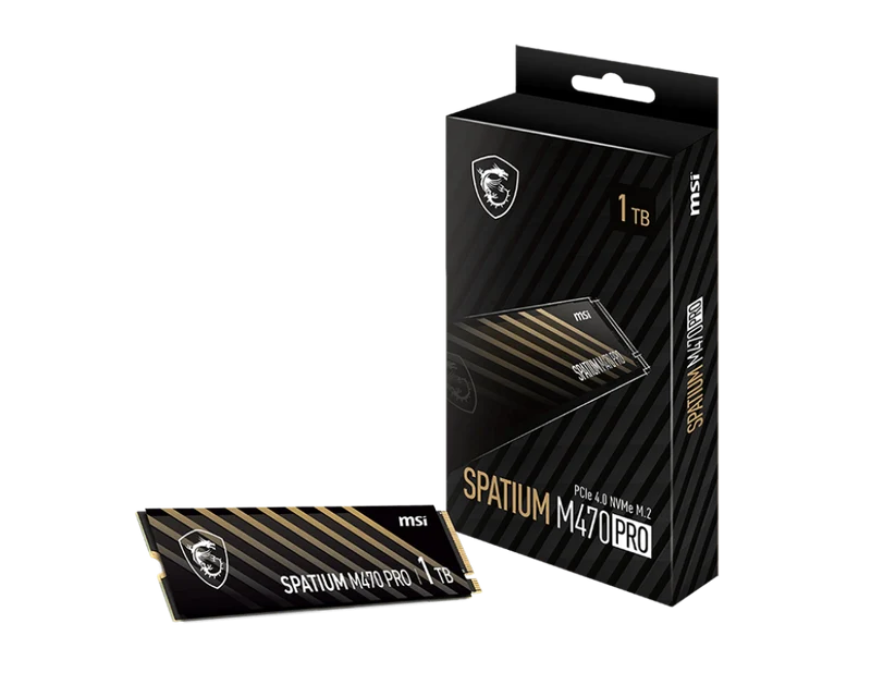MSI SPATIUM M470 PRO PCIe 4.0 NVMe M.2 2TB