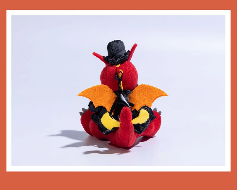 Lucky Doll Keychain—Thanksgiving Day