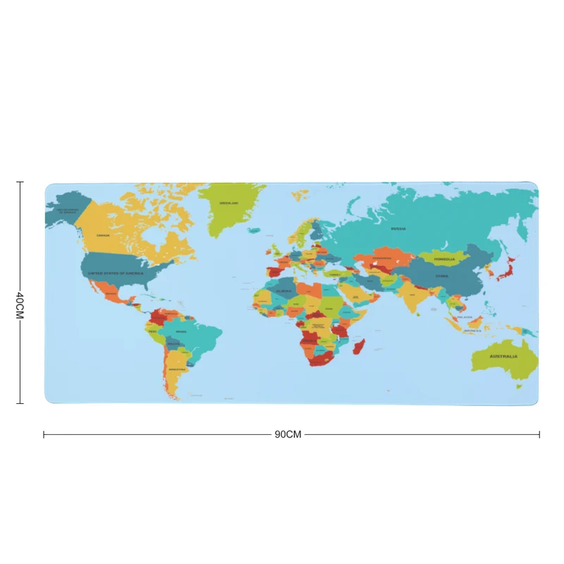 Tapis de Souris CARTE DU MONDE
