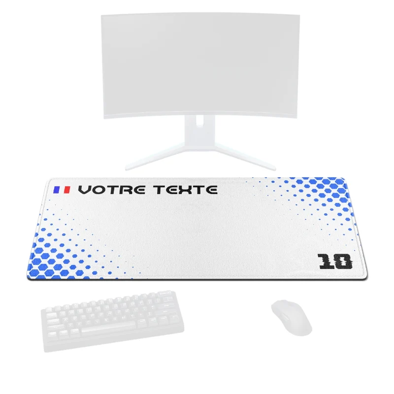 Tapis de Souris Personnalisé E-SPORT (Blanc)