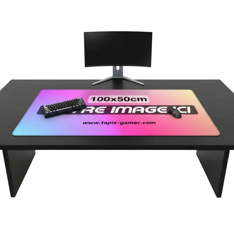 Tapis de Souris Personnalisé (100 x 50 cm)