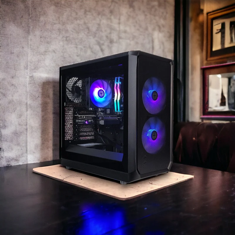XOTIC PC Focus Essential Gaming PC, NVIDIA GeForce RTX 3050, Ryzen 5 5500, 16GB DDR4, 1TB SSD
