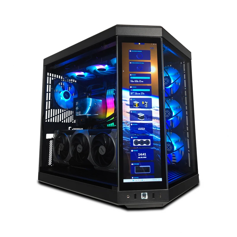 XOTIC PC Full 4K Golf Simulator PC, NVIDIA GeForce RTX 5090, Ryzen 9 9950X3D, 64GB DDR5, 4TB SSD