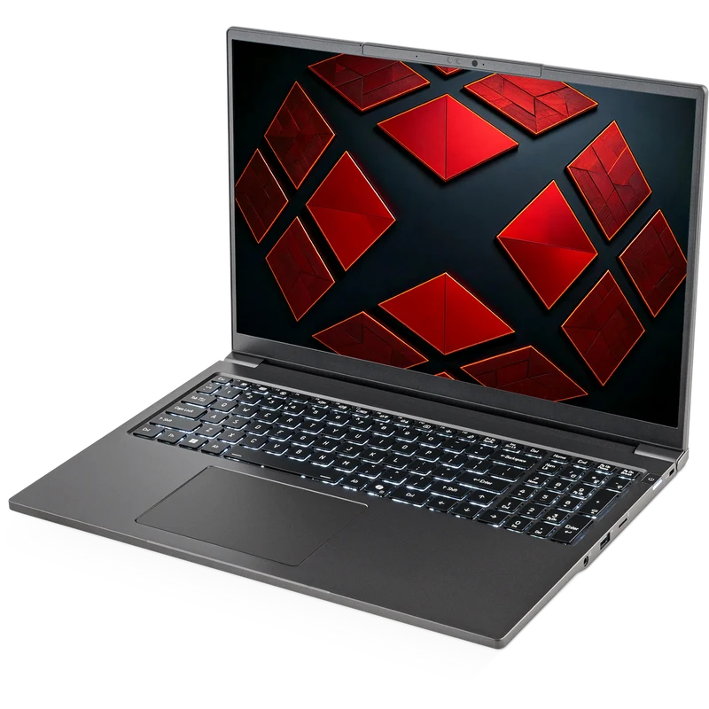 XOTIC PC L260JUX Business Slim Laptop, 16" QHD+ 165Hz Display, Intel Core Ultra X7 358H, Intel Arc Graphics, 32GB RAM, 500GB SSD