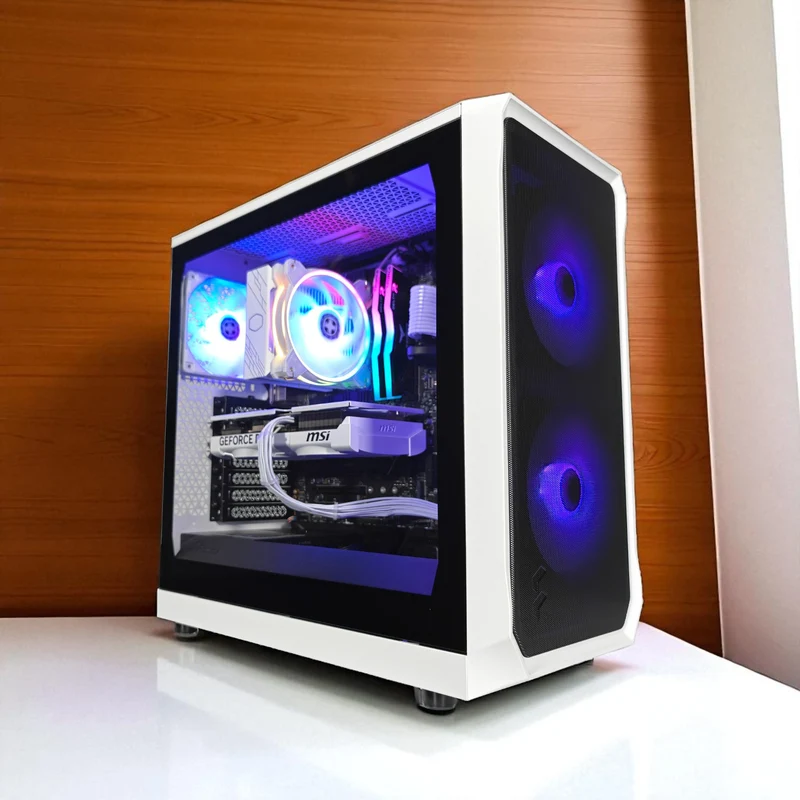 XOTIC PC Focus Ghost Premier Gaming PC, Intel Core i5-14600K, NVIDIA GeForce RTX 5070, 16GB DDR4, 1TB SSD