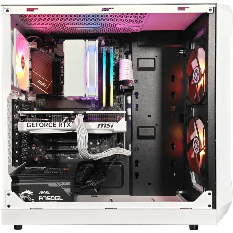 XOTIC PC Focus Ghost Premier Gaming PC, Intel Core i5-14600K, NVIDIA GeForce RTX 5070, 16GB DDR4, 1TB SSD