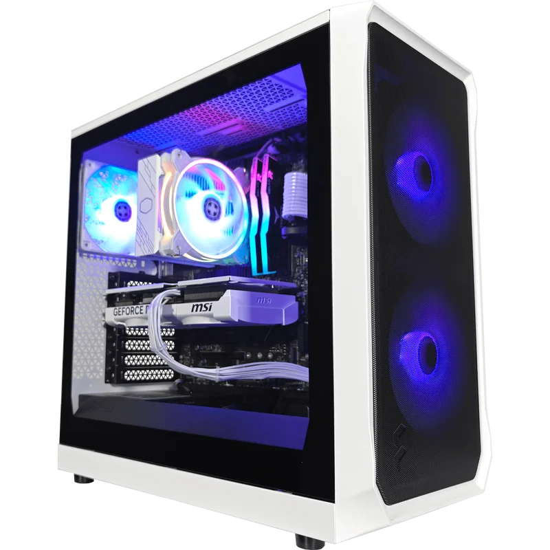 XOTIC PC Focus Ghost Premier Gaming PC, Intel Core i5-14600K, NVIDIA GeForce RTX 5070, 16GB DDR4, 1TB SSD