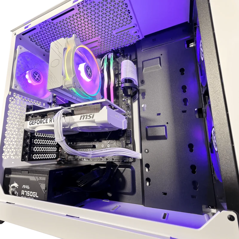 XOTIC PC Focus Ghost Premier Gaming PC, Intel Core i5-14600K, NVIDIA GeForce RTX 5070, 16GB DDR4, 1TB SSD