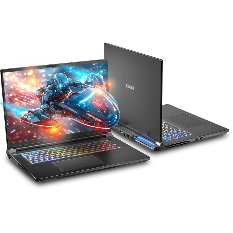 SAGER NP9581T (Clevo X580WNT-G) Gaming Laptop, 18" QHD+ 240Hz Display, Intel Core Ultra 9 290HX Plus, NVIDIA GeForce RTX™ 5090, 16GB RAM, 1TB SSD