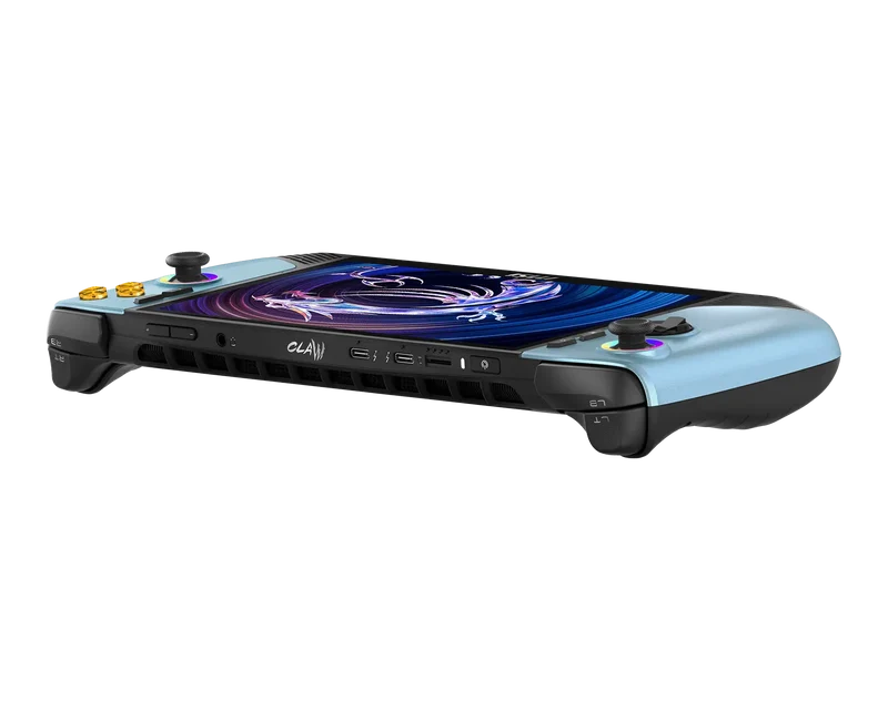 MSI Claw 8 AI+ A2VM Glacier Blue-246FR EDITION LIMITEE