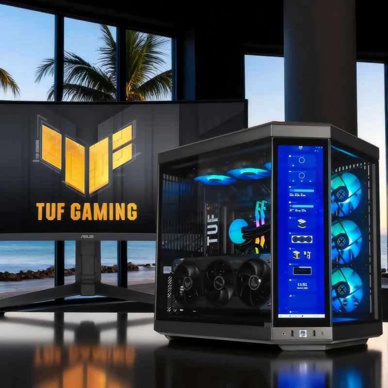 XOTIC PC Y70 Ultimate Optimized Gaming PC, AMD Ryzen 7 9800X3D, NVIDIA GeForce RTX 5080, 32GB RAM, 2TB SSD