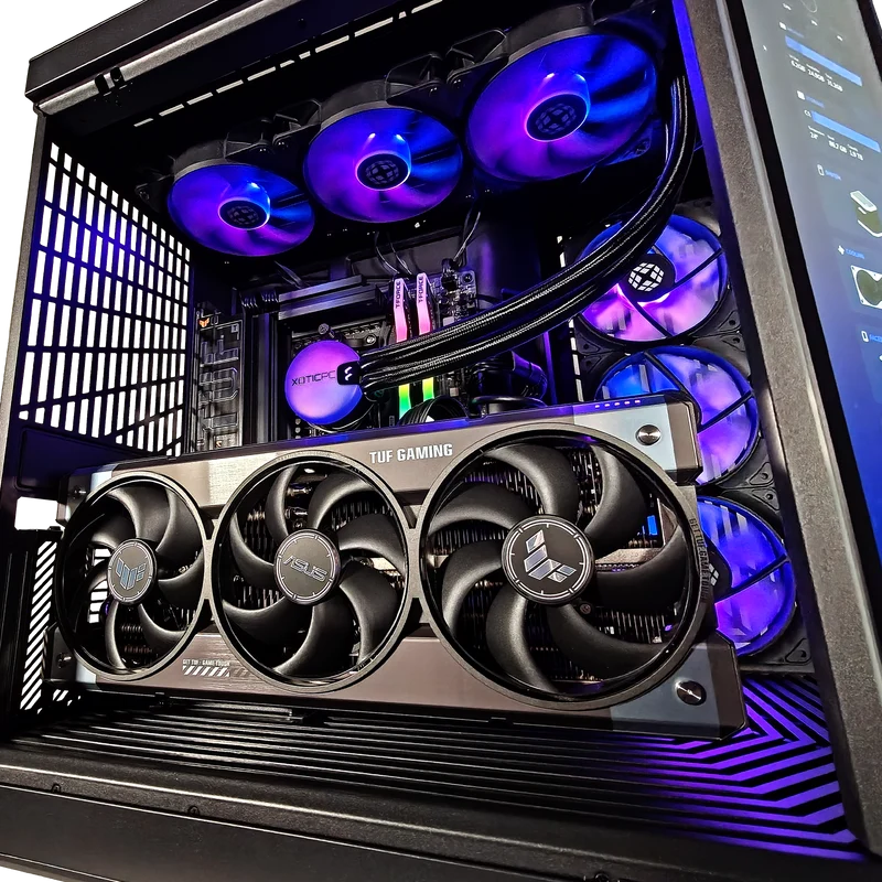 XOTIC PC Y70 Ultimate Optimized Gaming PC, AMD Ryzen 7 9800X3D, NVIDIA GeForce RTX 5080, 32GB RAM, 2TB SSD