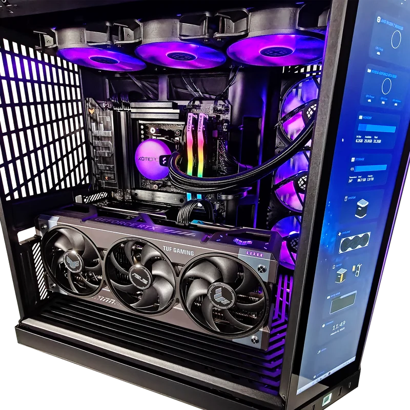 XOTIC PC Y70 Ultimate Optimized Gaming PC, AMD Ryzen 7 9800X3D, NVIDIA GeForce RTX 5080, 32GB RAM, 2TB SSD