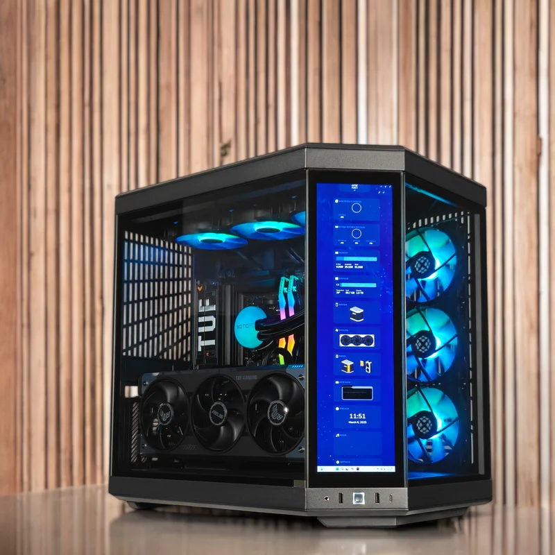 XOTIC PC Y70 Ultimate Optimized Gaming PC, AMD Ryzen 7 9800X3D, NVIDIA GeForce RTX 5080, 32GB RAM, 2TB SSD