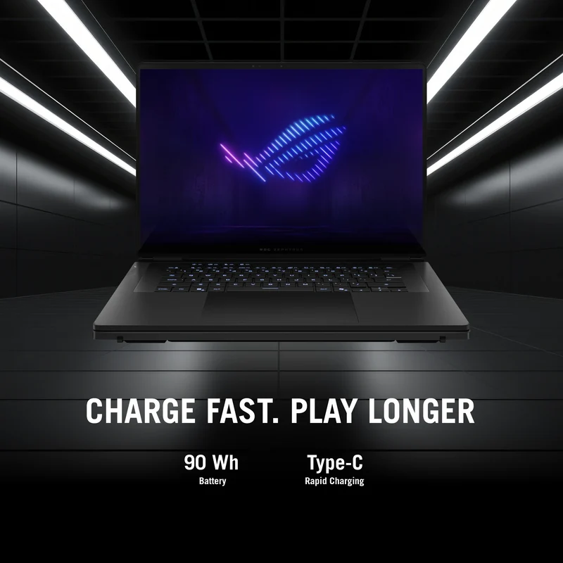 ASUS ROG Zephyrus Duo (2026) GX651AX-DB96 Gaming Laptop, 16" OLED 120Hz Touch Display, Intel Core Ultra 9 386H, NVIDIA GeForce RTX 5090, 32GB RAM, 1TB SSD