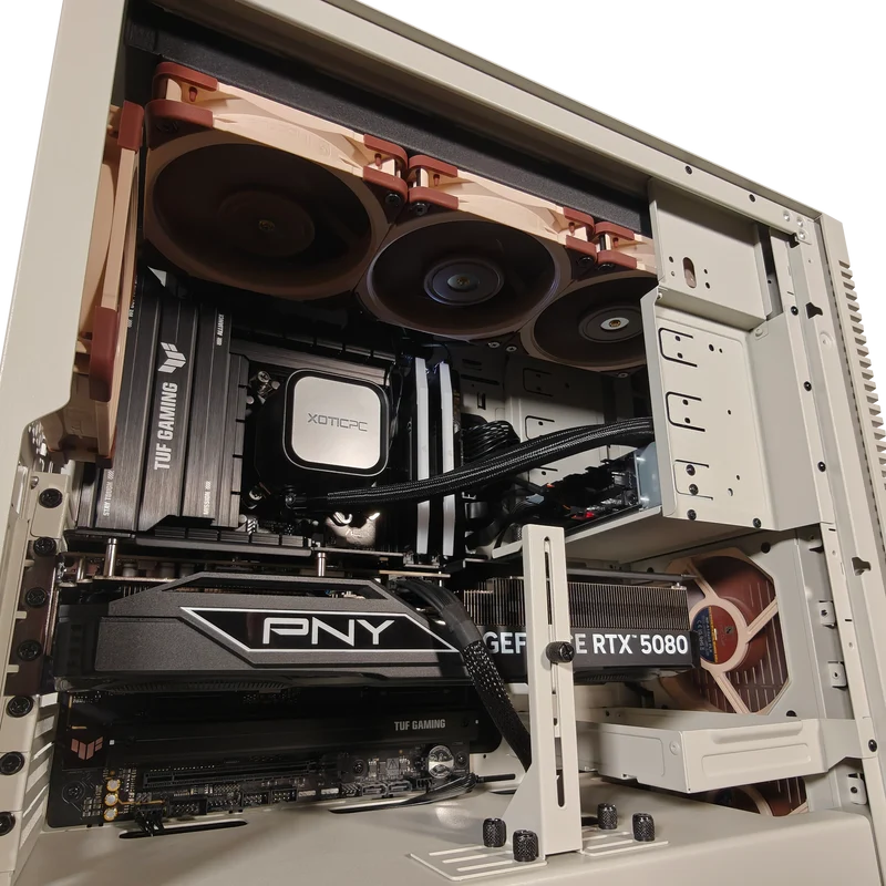 XOTIC PC Retro FLP02 Gaming PC, Intel Core Ultra 9 285K, NVIDIA GeForce RTX 5080, 32GB DDR5, 2TB NVMe SSD