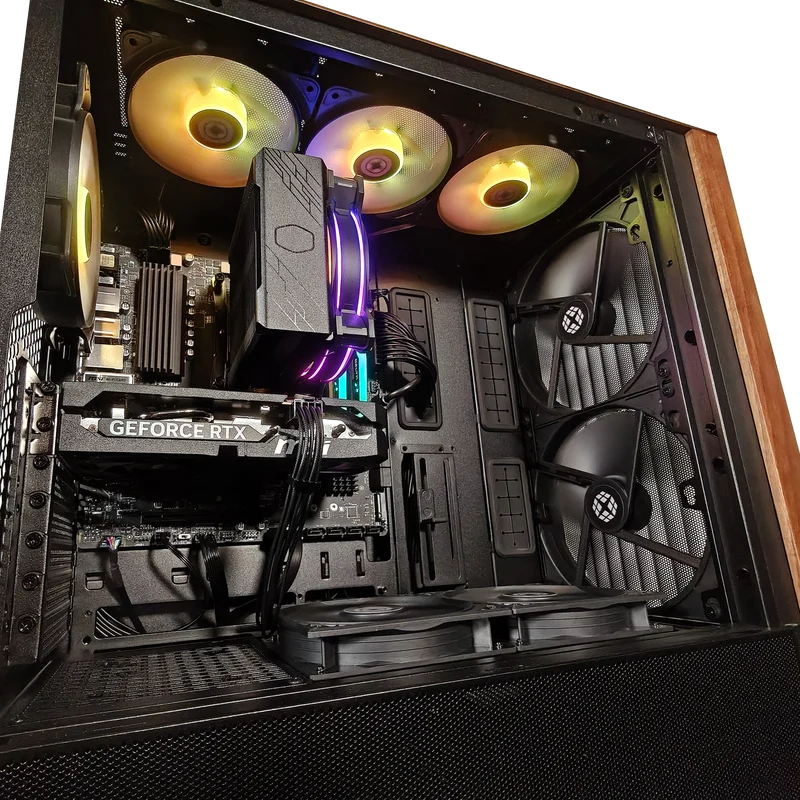 XOTIC PC Lancool Advanced Gaming PC, AMD Ryzen 5 5600GT, NVIDIA GeForce RTX 5060, 16GB DDR4, 1TB SSD
