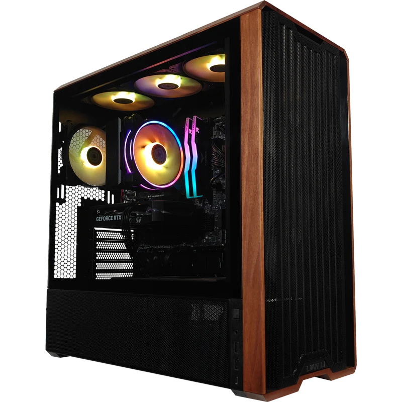 XOTIC PC Lancool Advanced Gaming PC, AMD Ryzen 5 5600GT, NVIDIA GeForce RTX 5060, 16GB DDR4, 1TB SSD