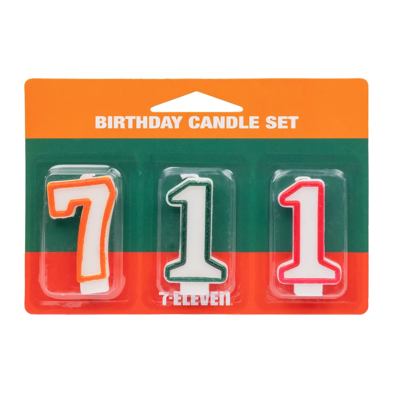 7-Eleven® Custom Candle Set