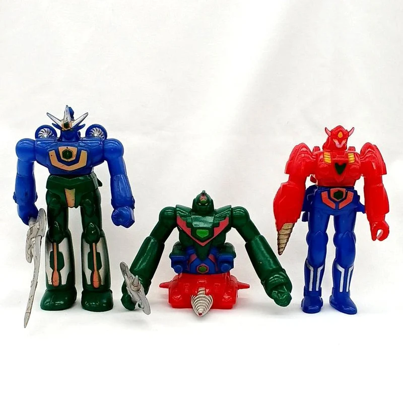 Takara Soft Vinyl Getter Robo Car 3-Figure Set
