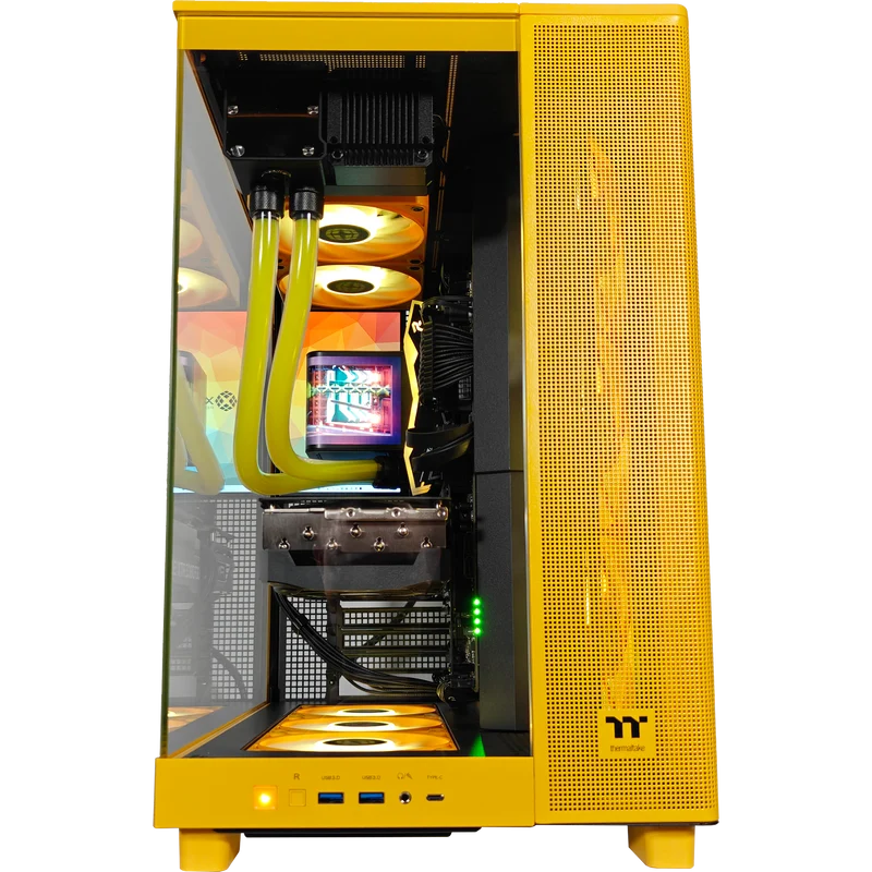 XOTIC PC 380 Bumblebee Optimized Gaming PC, AMD Ryzen 7 9800X3D, NVIDIA GeForce RTX 5080, 32GB RAM, 2TB SSD