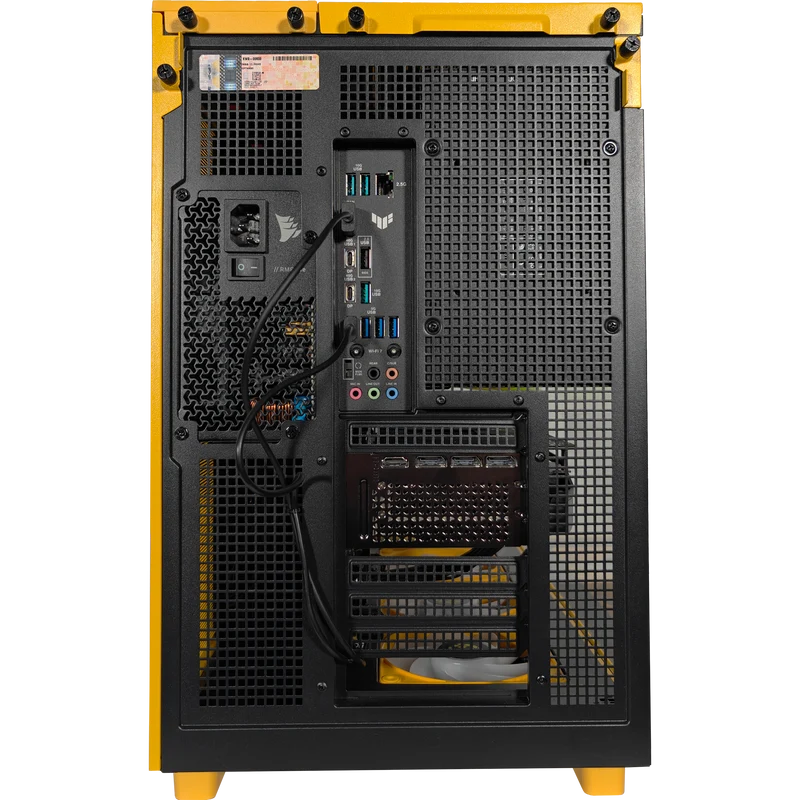 XOTIC PC 380 Bumblebee Optimized Gaming PC, AMD Ryzen 7 9800X3D, NVIDIA GeForce RTX 5080, 32GB RAM, 2TB SSD