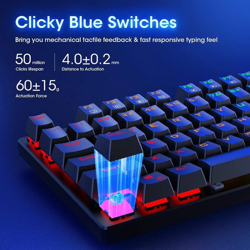 Mechanical RGB Gaming Keyboard