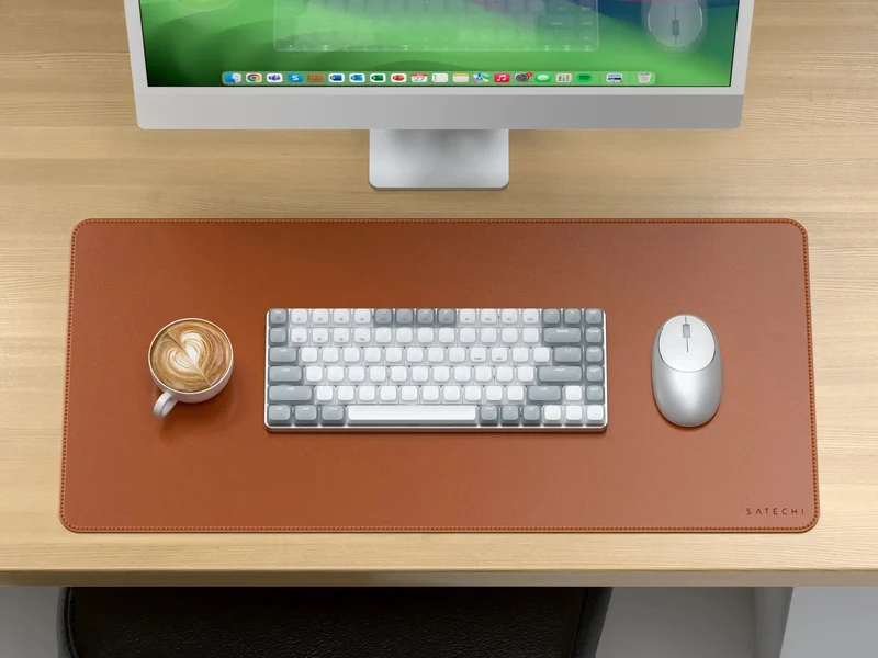 Vegan-Leather Premium Desk Mat