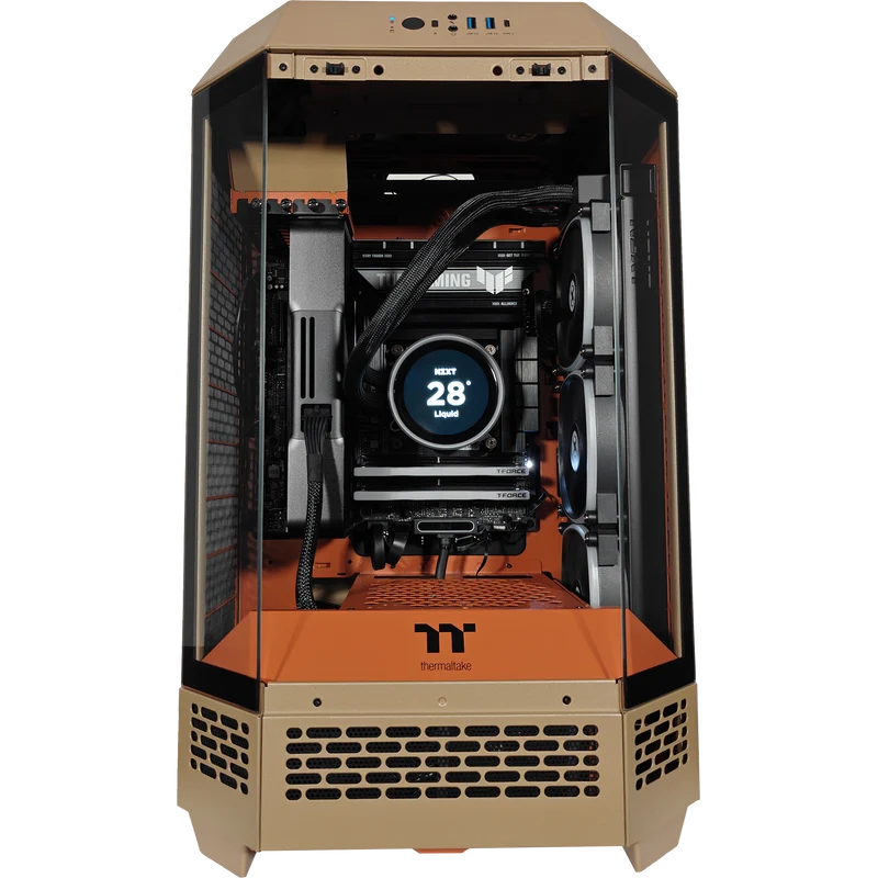 XOTIC PC Tower 300 Sandstorm Optimized Gaming PC, Intel Core Ultra 7 265K, RTX 5070, 32GB RAM, 2TB SSD