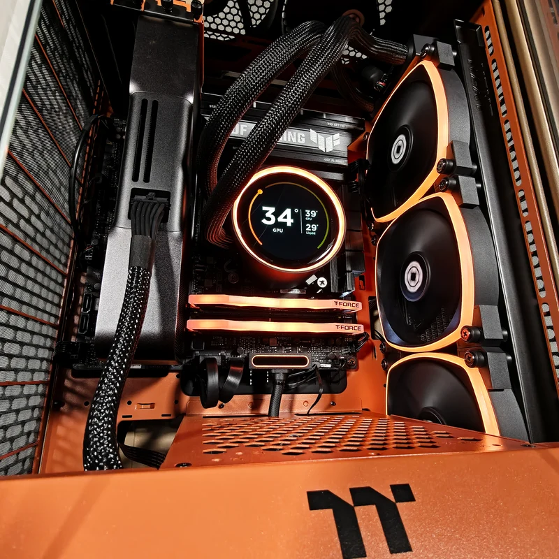 XOTIC PC Tower 300 Sandstorm Optimized Gaming PC, Intel Core Ultra 7 265K, RTX 5070, 32GB RAM, 2TB SSD