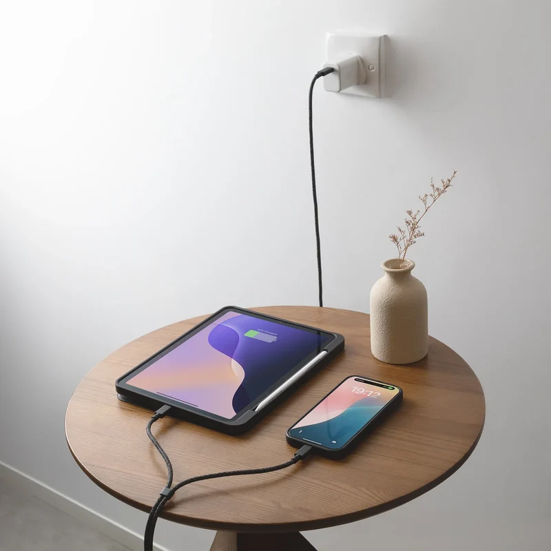 Belt Cable 2-in-1 USB-C to USB-C & USB-C Cable (140W)