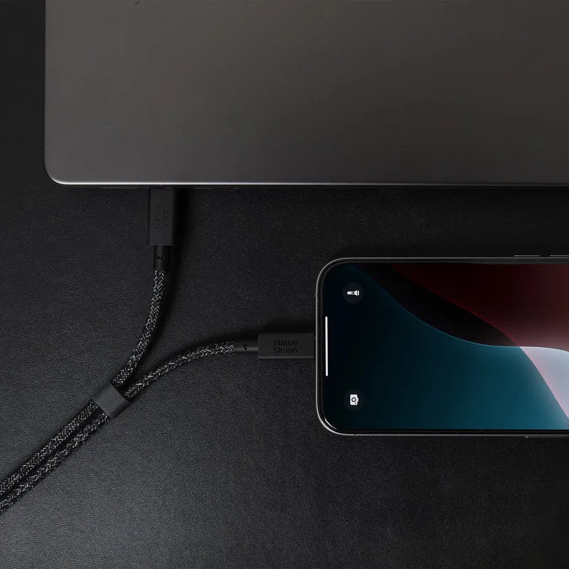Belt Cable 2-in-1 USB-C to USB-C & USB-C Cable (140W)