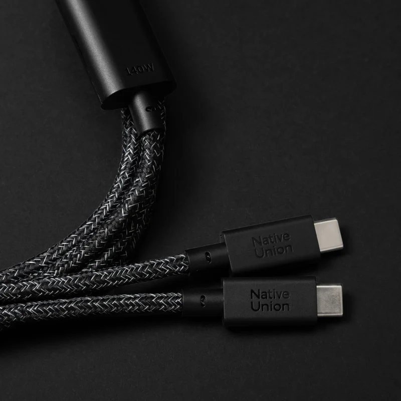 Belt Cable 2-in-1 USB-C to USB-C & USB-C Cable (140W)