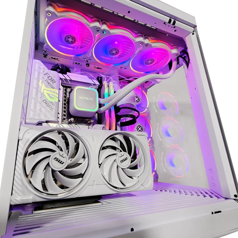 XOTIC PC Y70 Ghost Optimized Gaming PC, AMD Ryzen 7 9800X3D, NVIDIA GeForce RTX 5070, 32GB RAM, 2TB SSD