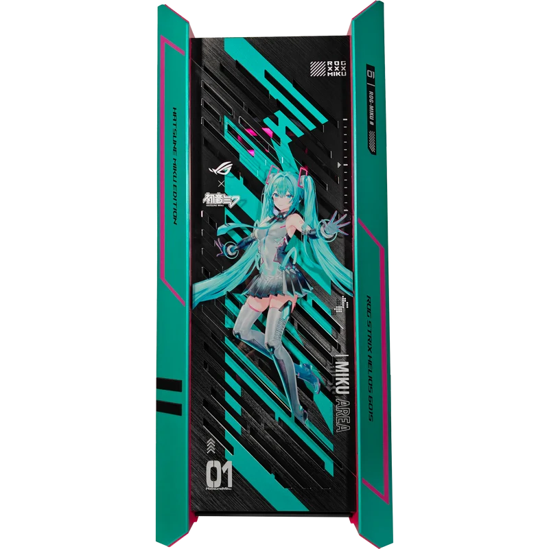 XOTIC PC ROG Strix Helios II Hatsune Miku Gaming PC, AMD Ryzen 7 9800X3D, NVIDIA GeForce RTX 5080, 64GB DDR5, 4TB SSD