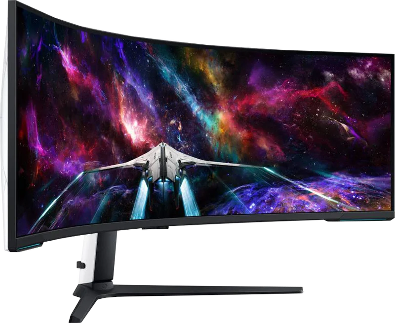 SAMSUNG Odyssey Neo G9 LS57CG952NNXZA - 57" Dual 4K UHD, Quantum Mini-LED, 7680 x 2160, 240Hz, Curved Gaming Monitor