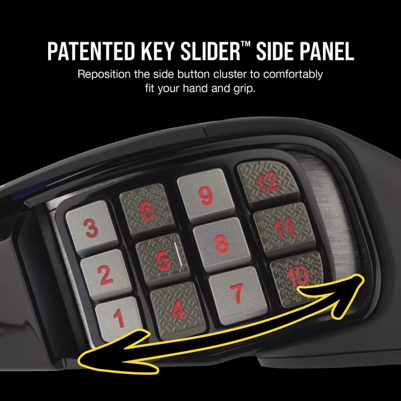 CORSAIR SCIMITAR RGB ELITE Optical MOBA/MMO Gaming Mouse