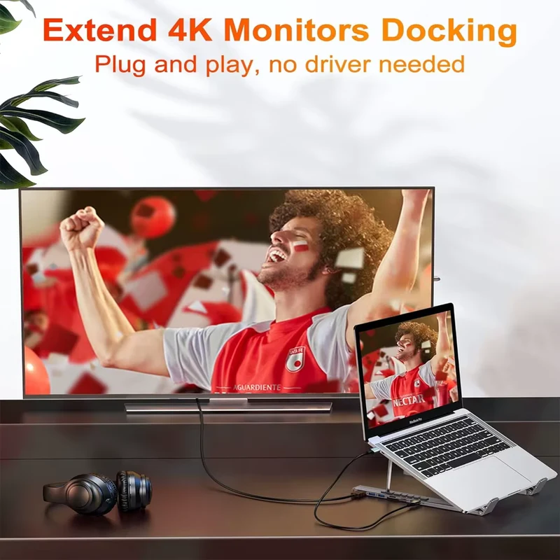 XOTIC PC Aluminum Notebook Docking Station Stand